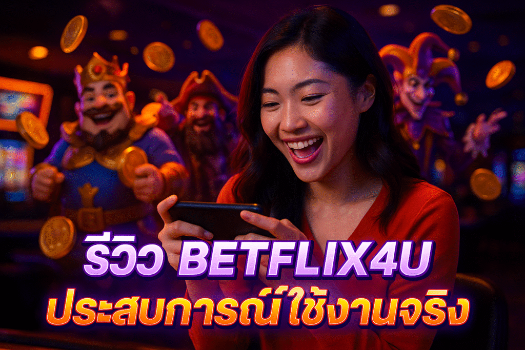 รีวิว BETFLIX4U ประสบการณ์ใช้งานจริง