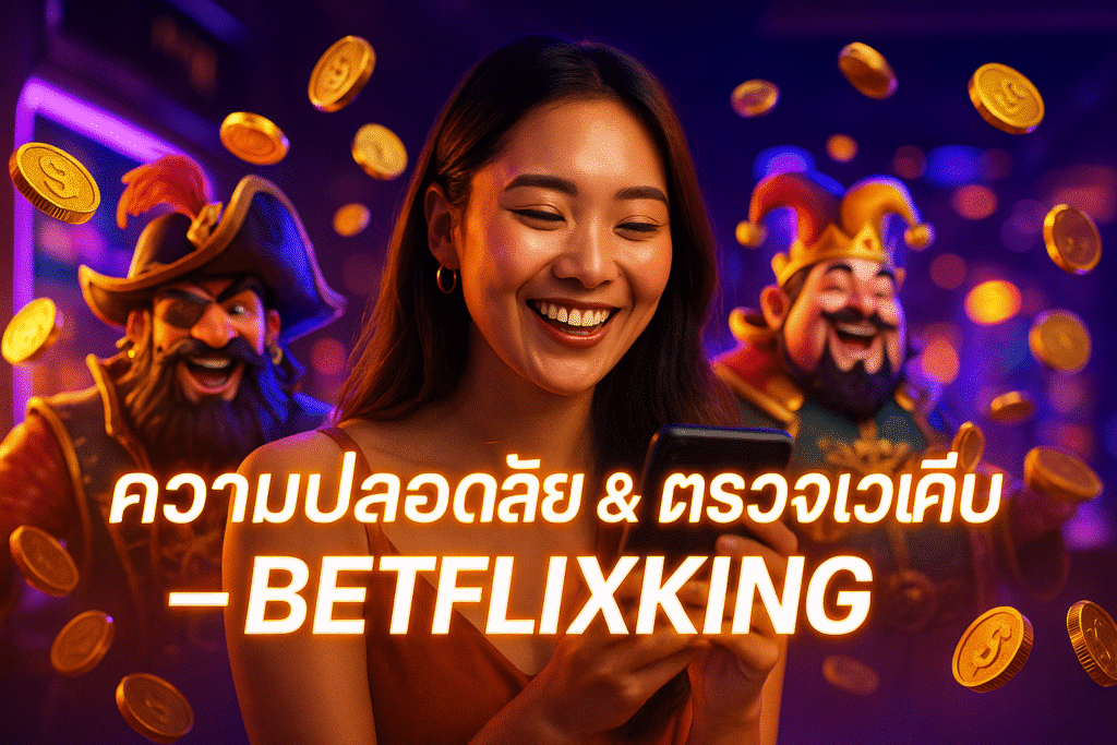 ความปลอดภัย & ตรวจเว็บคาสิโน BETFLIXKING