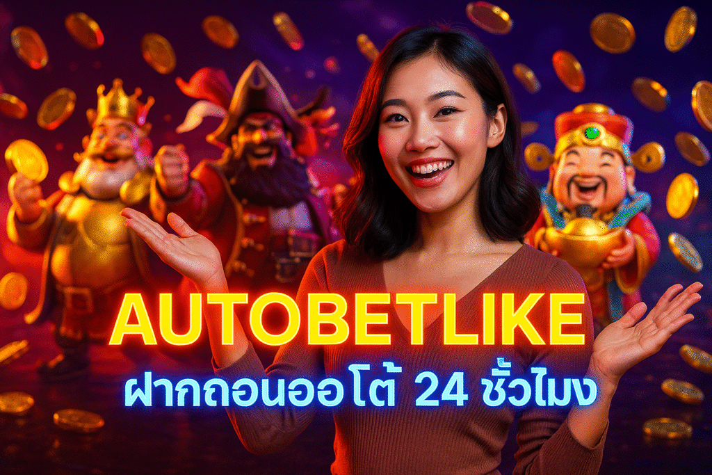 AUTOBETLIKE ฝากถอนออโต้ 24 ชั่วโมง