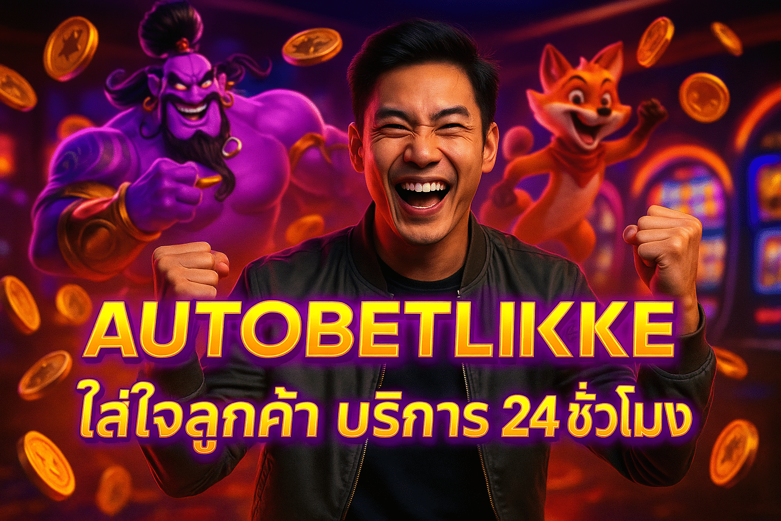 AUTOBETLIKE ใส่ใจลูกค้า บริการ 24 ชั่วโมง