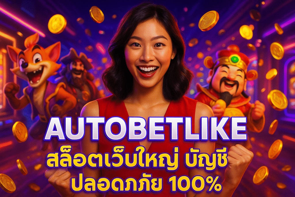 AUTOBETLIKE สล็อตเว็บใหญ่ บัญชีปลอดภัย 100%