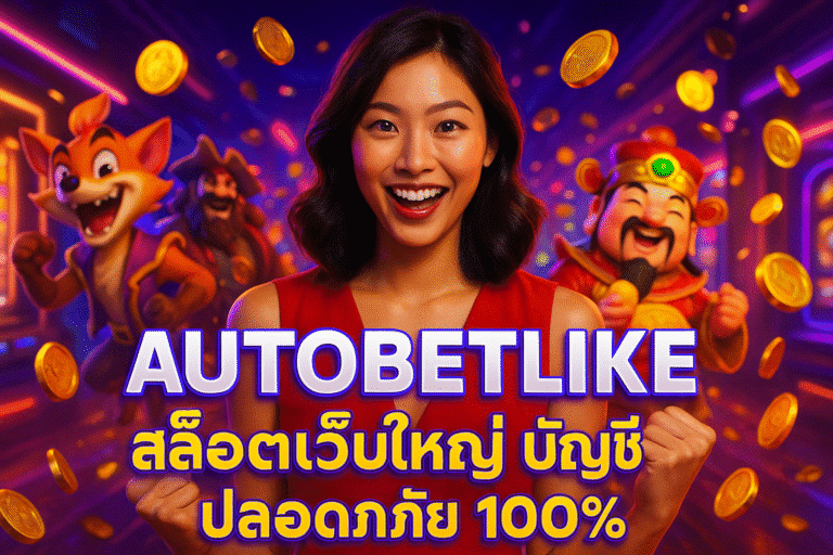 AUTOBETLIKE สล็อตเว็บใหญ่ บัญชีปลอดภัย 100%