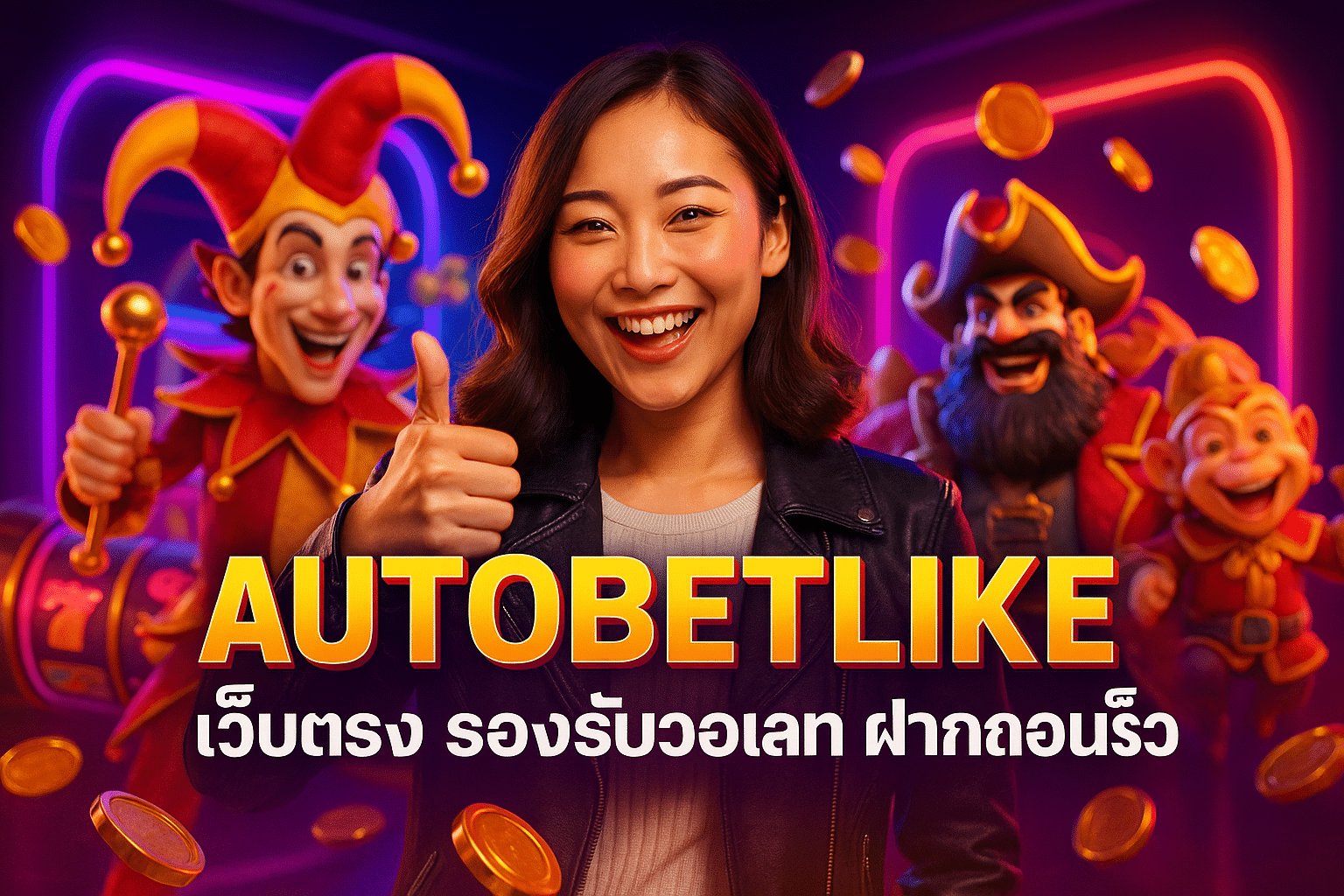 AUTOBETLIKE เว็บตรง รองรับวอเลท ฝากถอนเร็ว